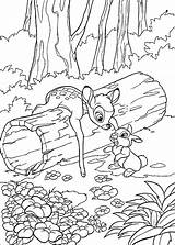 Bambi Coloring Print Kids Pages Color Beautiful sketch template