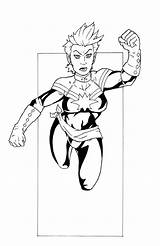 Marvel Captain Coloring Pages America Color Getcolorings Carol Danvers Drawing Getdrawings Clipartmag Clipart Printable Comments sketch template