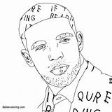 Drake Coloring Pages Letters Kids Color Printable sketch template