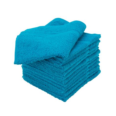dozen allure  cotton salon spa facial drying terry cloth towel