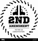 Amendment Second Constitution Possession Vector Permit Alamy Illustration sketch template