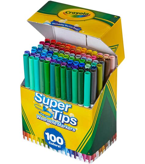 crayola super tips washable markers  pack joann