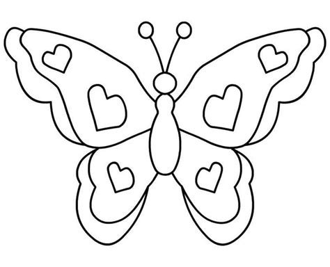 printable butterfly coloring pages  kids