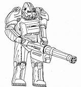 Armor Power Fallout Drawing Getdrawings sketch template