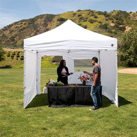 pop  canopy tent outdoor market canopy  sidewalls weight impact canopies usa