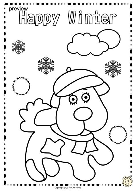 winter coloring pages activity includes   coloring
