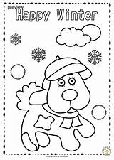 Winter Coloring Pages Activity Preschool Easy Choose Board Worksheets Kids Sheets sketch template