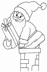 Claus Colouring Clause sketch template