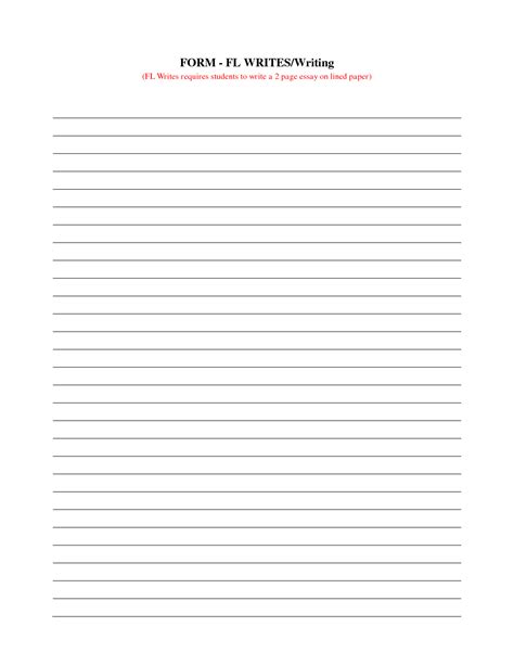 staar lined paper