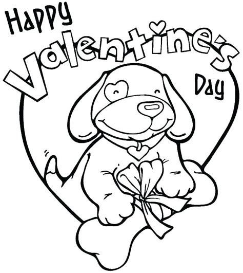 saint valentine coloring page  getcoloringscom  printable
