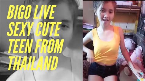 bigo live sexy cute teen from thailand youtube