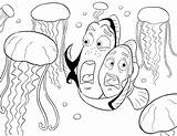 Nemo Tsum Surrounded Jellyfish Favori Designlooter sketch template