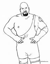 Wwe Coloring Pages Color Wrestling sketch template