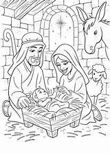 Presepe Pianetabambini Scrivi Commento Nativity sketch template