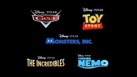 Cars Toy Story Monsters Inc The Incredibles And Finding