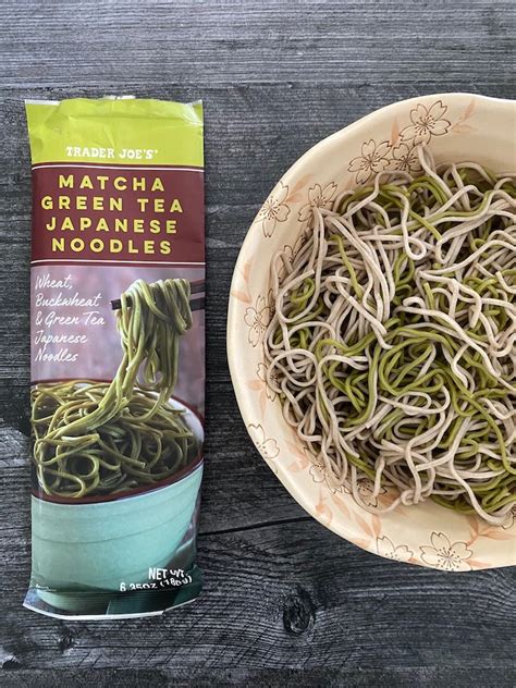 What To Do With Trader Joes Matcha Noodles Aka Soba Dailywaffle