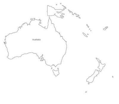 coloring map  australia color area