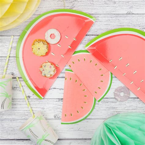 tropical watermelon party napkins by postbox party