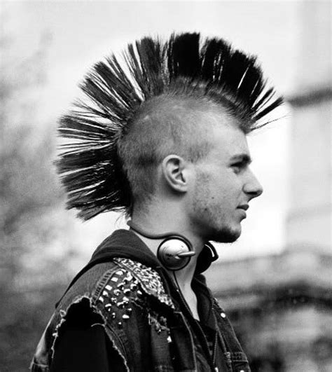 Recommended Mohawk Hairstyle For Men Punk Haircut Rock Hairstyles