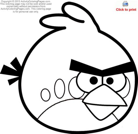 angry bird coloring pages  printable coloring pages