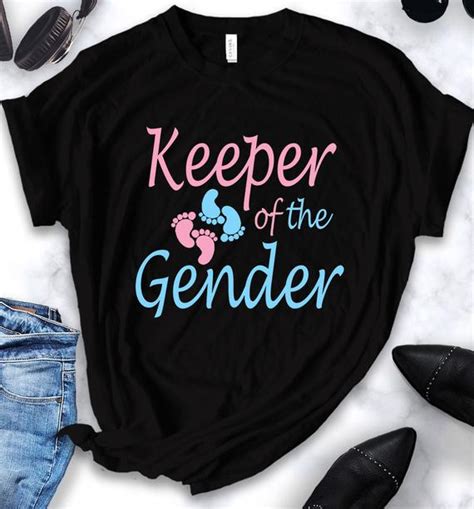 Gender Reveal Shirt Keeper Of The Gender Shirt Gender