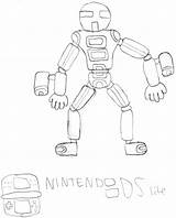 Ds Nintendo sketch template