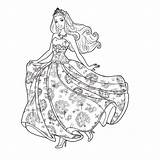 Barbie Kleurplaten Popster Kleurplaat Ausmalbild Prinses Kleurplaatjes Malvorlagen Printen Popstar sketch template