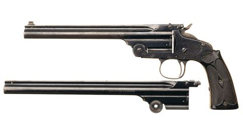 smith wesson model   single shot pistol  extra barrel rock island auction