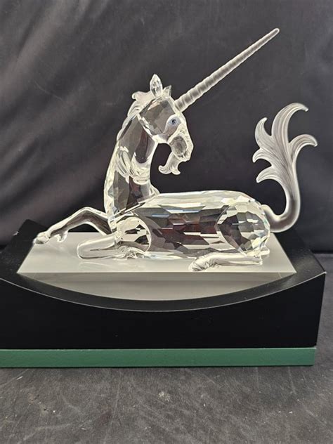 unicorn  boxed display crystal catawiki