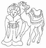 Magos Camello Infantiles Cucaluna Bonito Enero sketch template