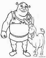 Shrek Donkey Cool2bkids sketch template