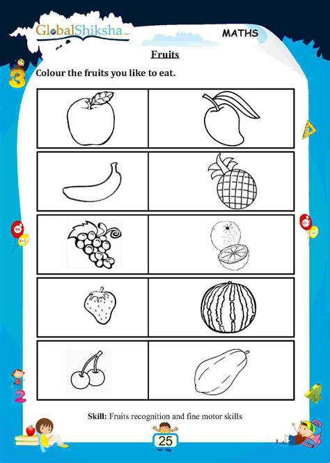 ukg  worksheets set  kindergarten math worksheets ukg
