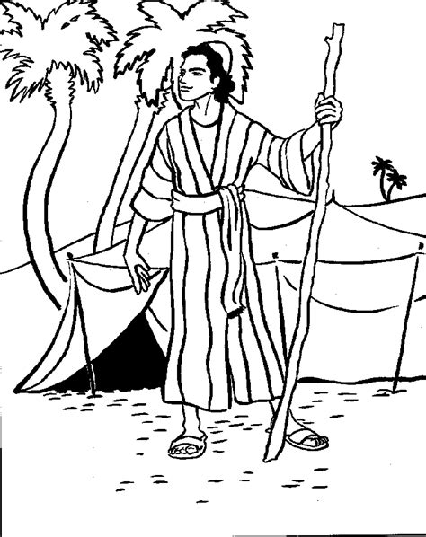 josephs coat coloring pages coloring pages pinterest bible crafts