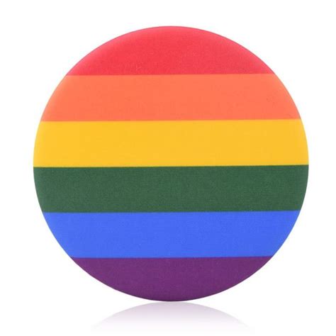 new gay pride fashion jewelry lgbt map flag shape rainbow homosexual