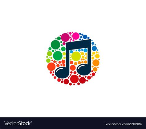 color  logo icon design royalty  vector image