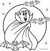 Vampire Coloring Pages Scary Kids Printable Cool2bkids sketch template