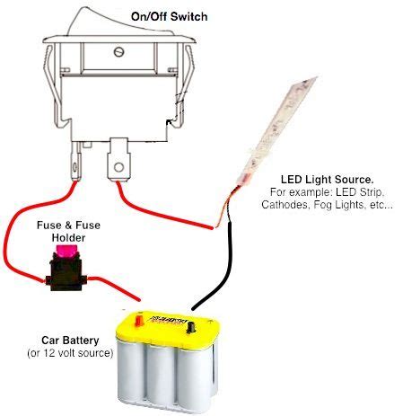 switch panel wiring diagram