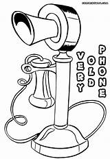 Phone Coloring Pages sketch template