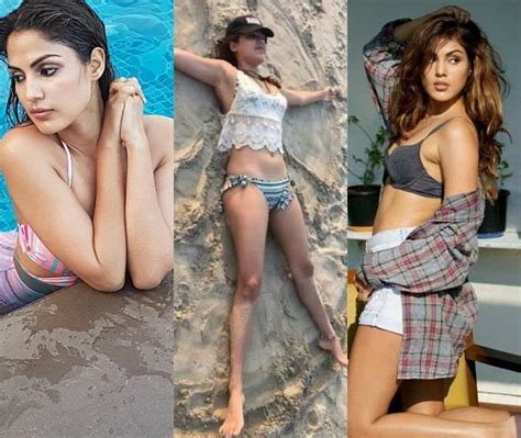 Rhea Chakraborty Latest Hot Hd Bikini Images And Wallpapers