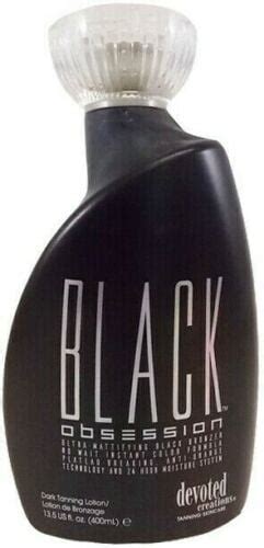 Devoted Creations Black Obsession Black Bronzer Tanning Bed Lotion