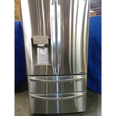 lg lmxss  cu ft  door french door refrigerator stainless steel  ebay