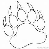 Paws Claw Coloring4free Claws Bearpaw Newsround Cbbc Pudsey Pawprints Roberta sketch template