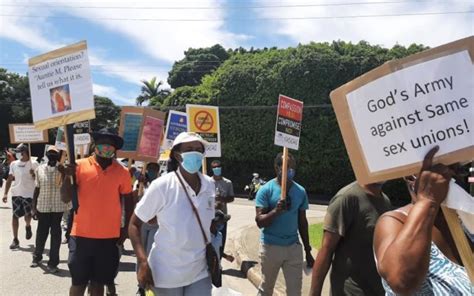 In Barbados Churches March Against Legalization Of Same