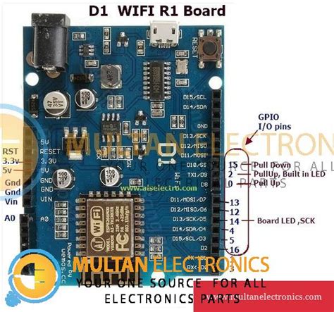 wemos   wifi esp development board compatible arduino uno multan electronics