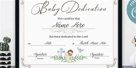 christian certificate templates