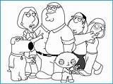 Coloring Pages Guy Family Cartoon Griffin Kids Peter Chris Color Print Adults Ko Comments Coloringkids sketch template
