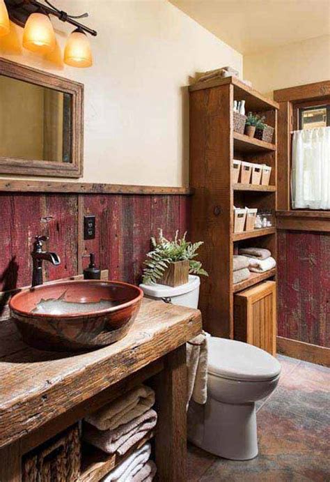 inspiring rustic bathroom ideas  cozy home amazing diy interior home design