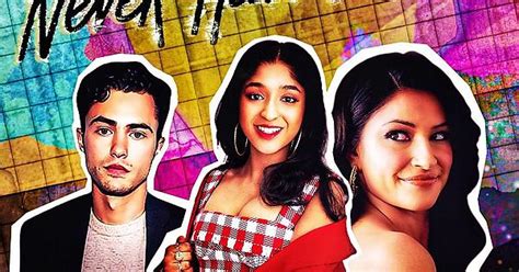 Mindy Kalings Never Have I Ever ~ Netflix Series Poster With Maitreyi