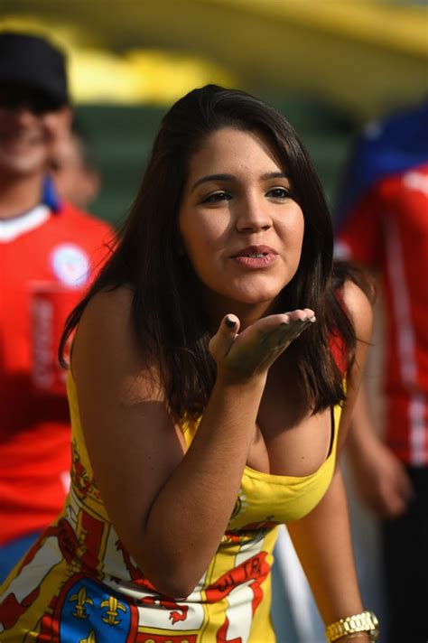 33 of the most beautiful female fans from 2014 fifa world