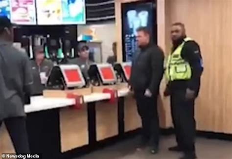 Shocking Moment Brawl Breaks Out Between Mcdonald S Staff And Customers